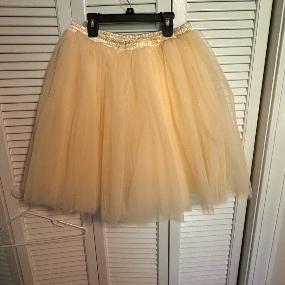 C'est Ca New York Champagne colored Adult TuTu /Tulle Skirt